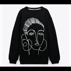 Zara sweatshirt